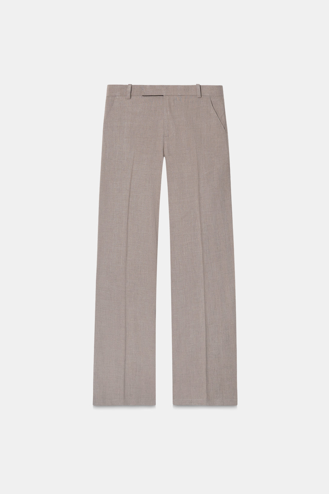 Hazelnut High-Rise Tailored Trouser