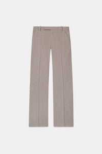 Hazelnut High-Rise Tailored Trouser