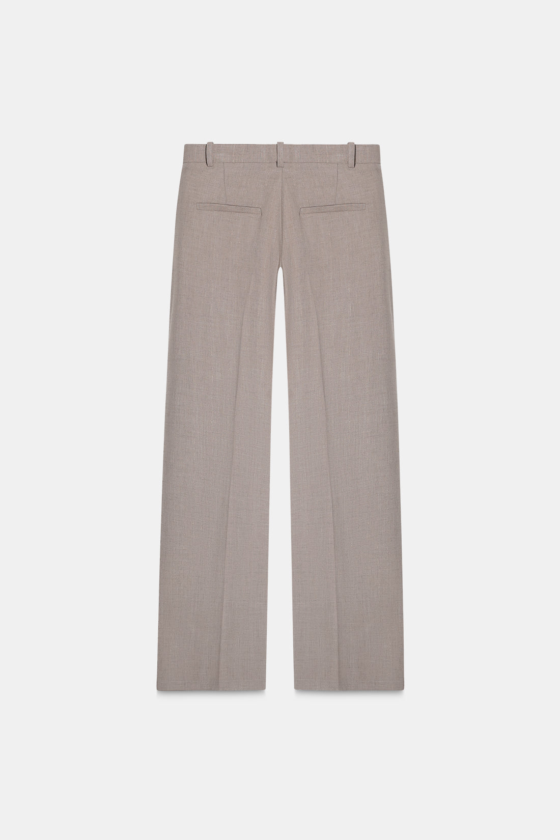 Hazelnut High-Rise Tailored Trouser