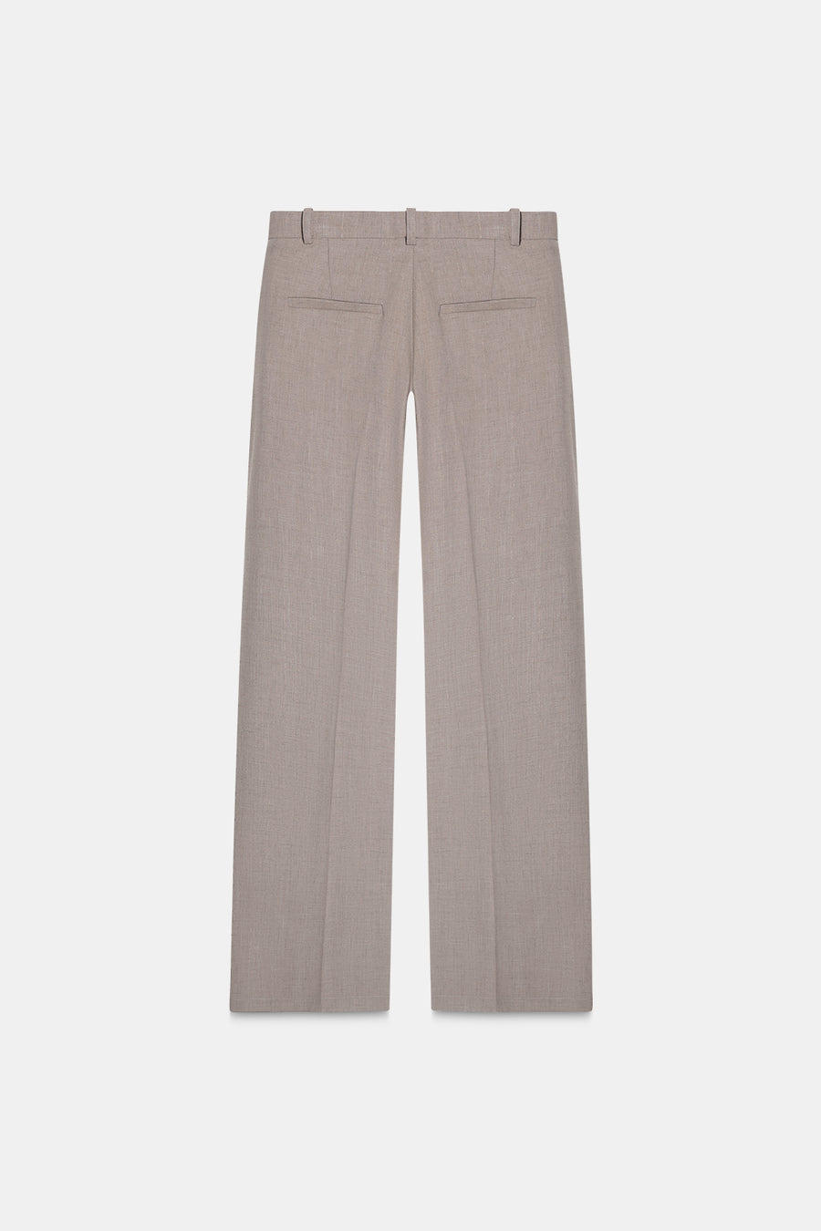 Hazelnut High-Rise Tailored Trouser