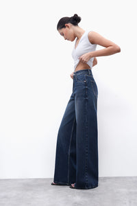 High-Rise Wide Leg Jeans I