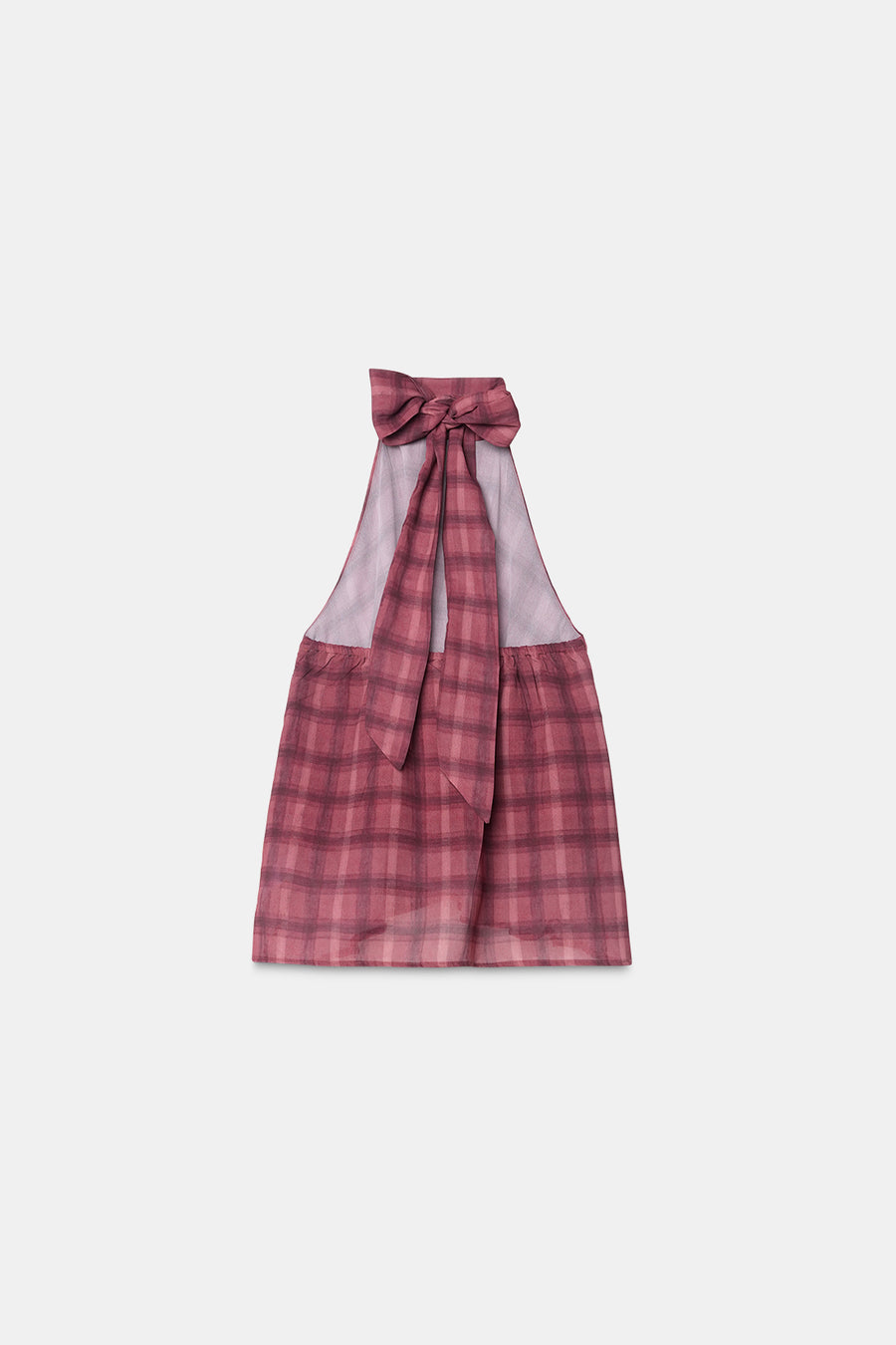 Layered Checkered Top