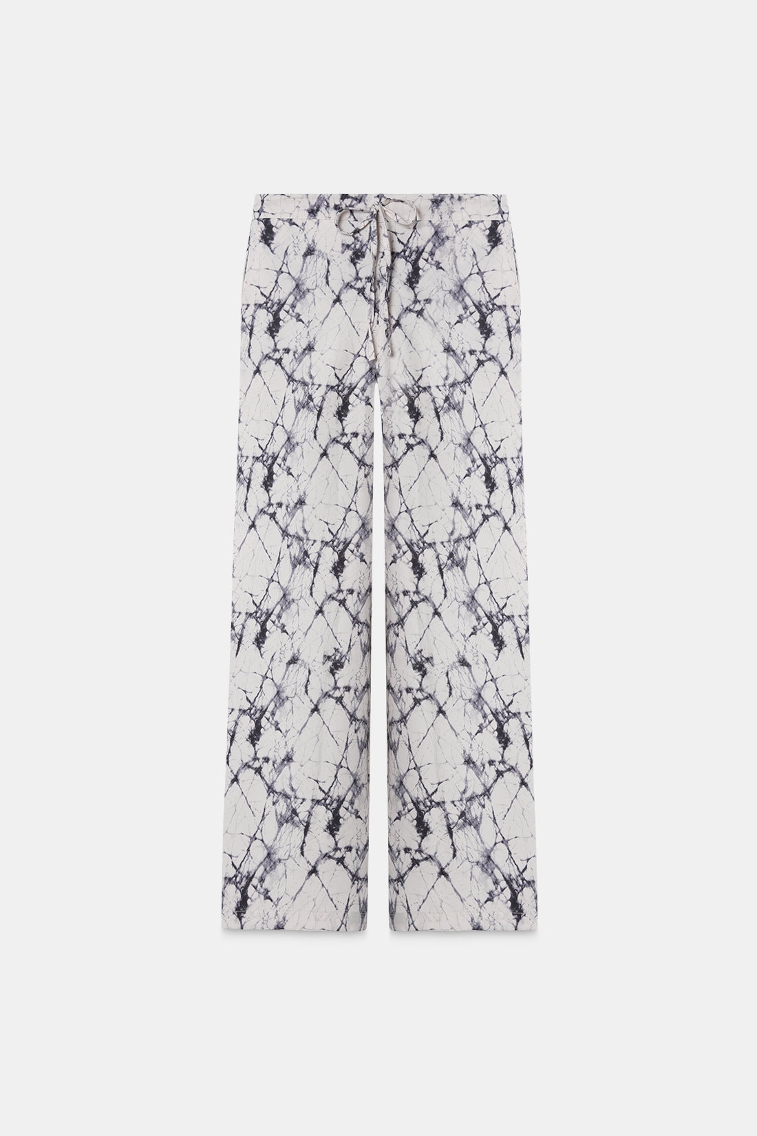 Marble Print High Waist Pants