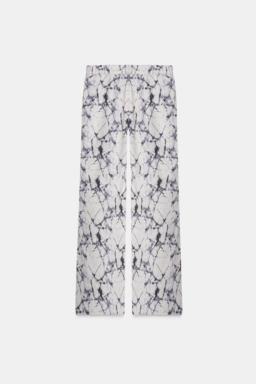 Marble Print High Waist Pants