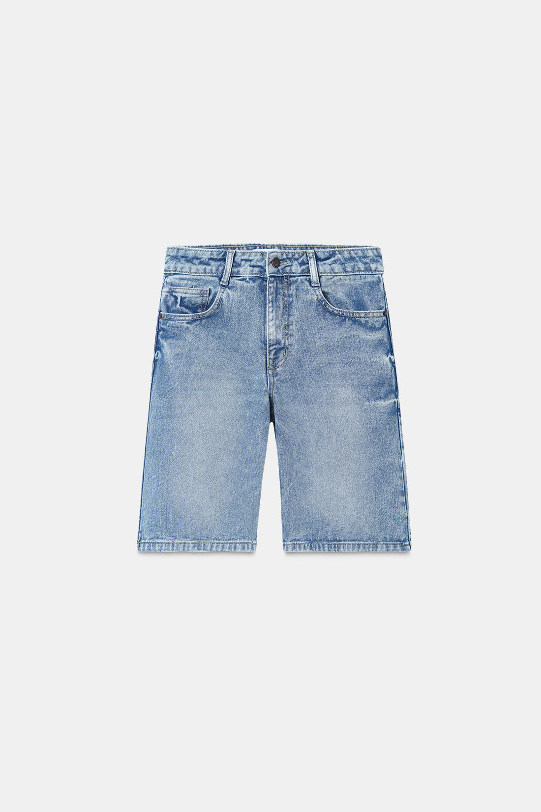 Mid Blue Washed Jorts