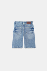 Mid Blue Washed Jorts
