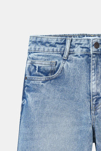 Mid Blue Washed Jorts
