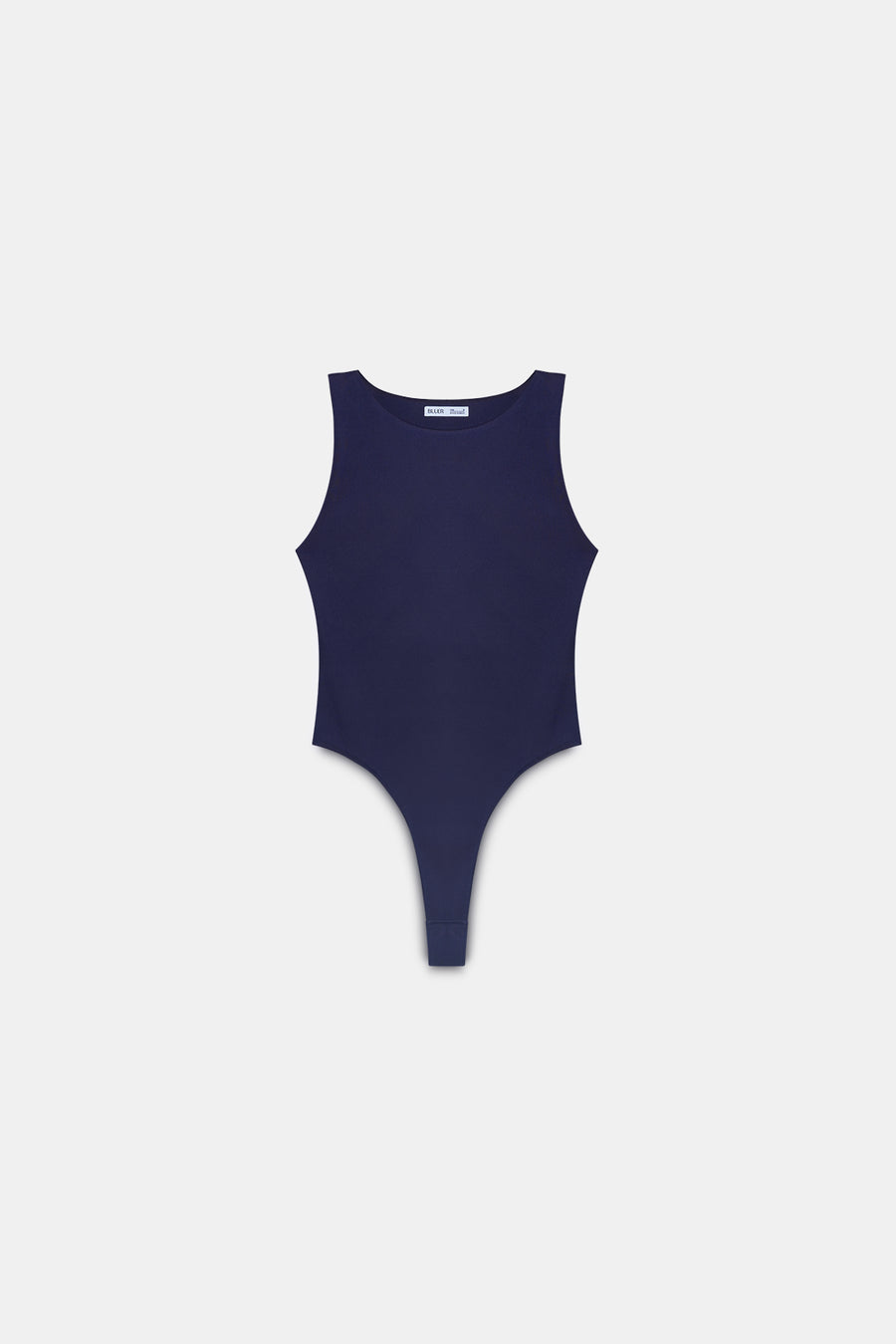 Navy Blue Polyamide Bodysuit