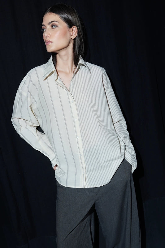 Oversized Mismatch Shirt