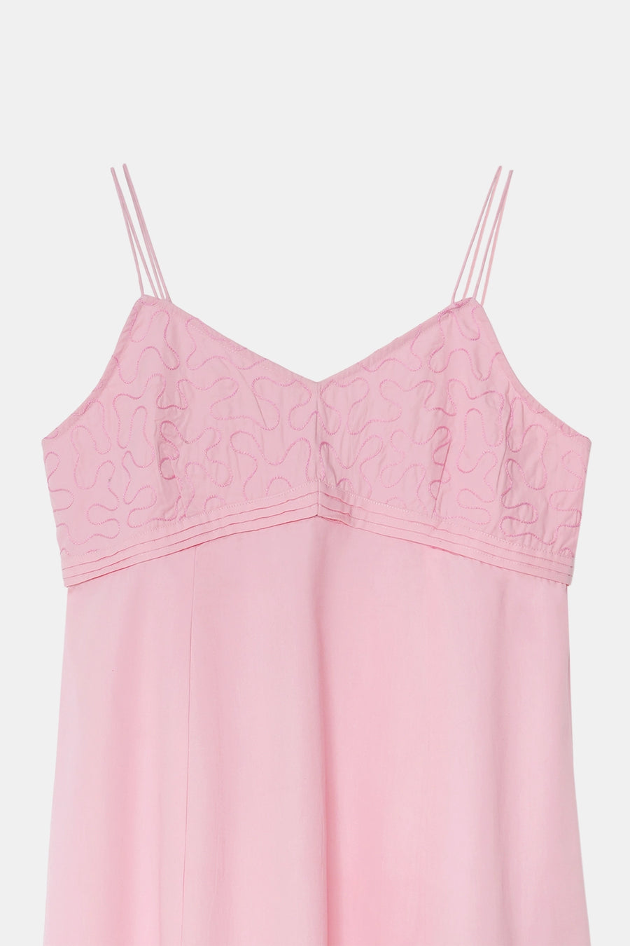Pink Panelled Maxi Dress