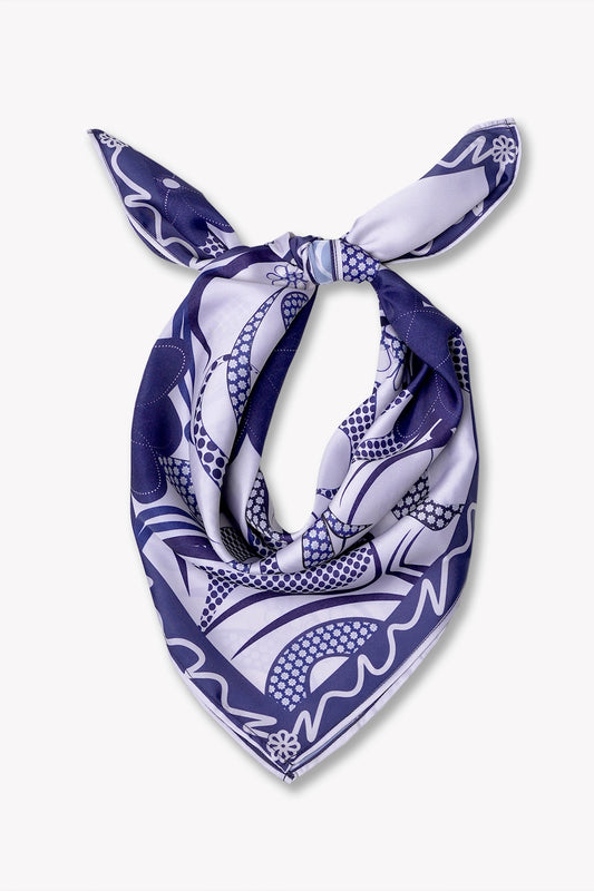 Printed Floral Scarf