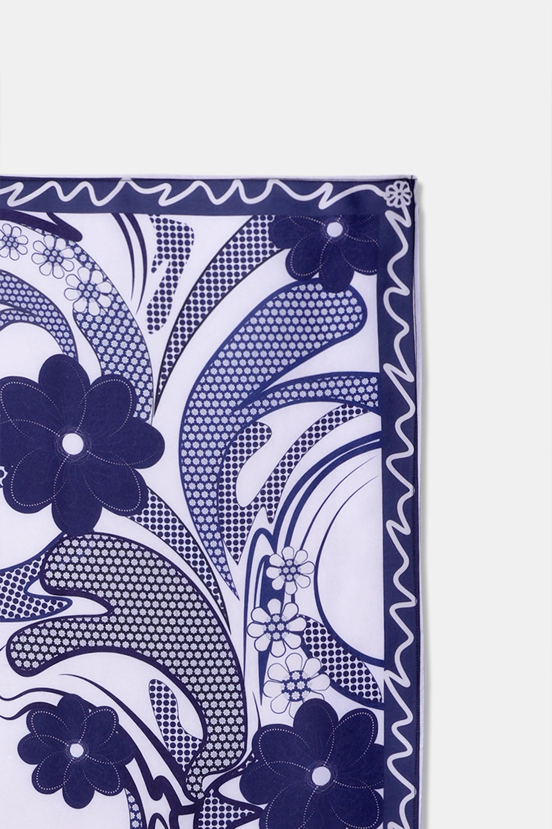 Printed Floral Scarf