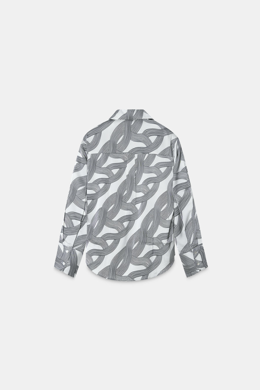 Printed Satin Shirt