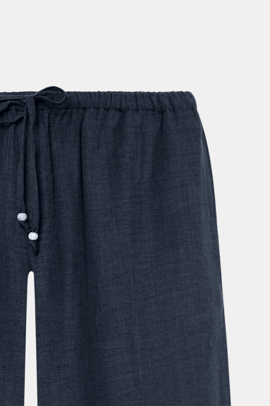 Pull-On Drawstring Trouser- Graphite