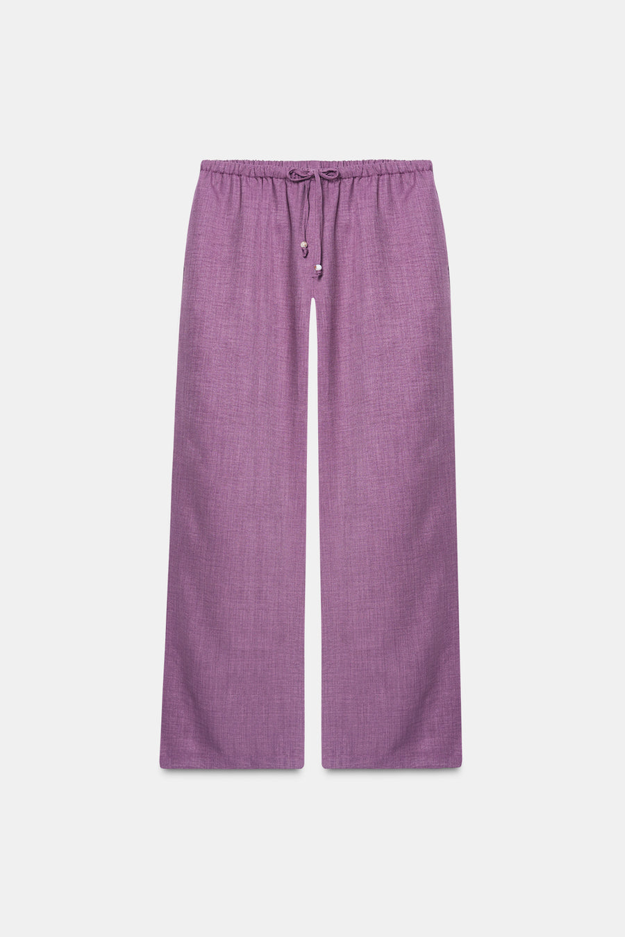 Pull-On Drawstring Trouser- Mauve