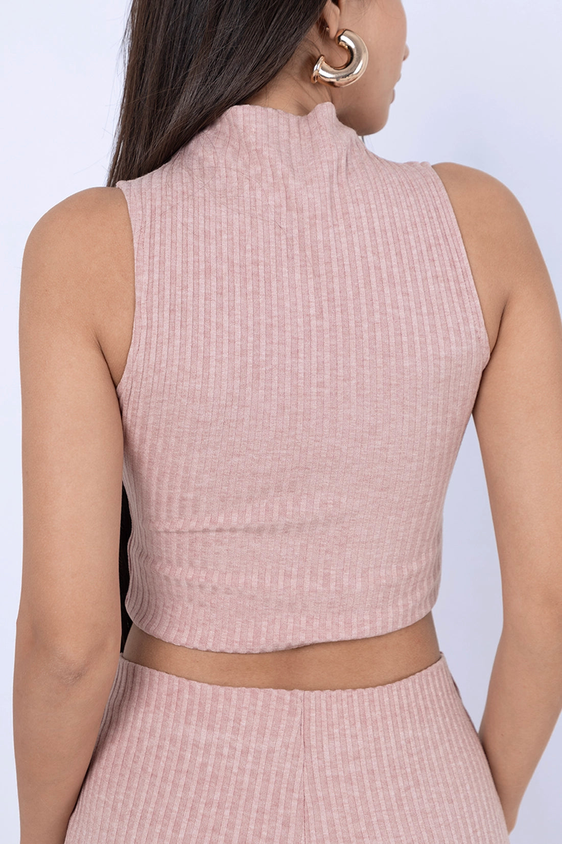 Pink Ribbed Co-ord Set