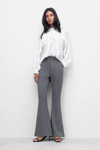 Grey Bootcut Trouser