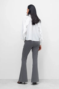 Grey Bootcut Trouser