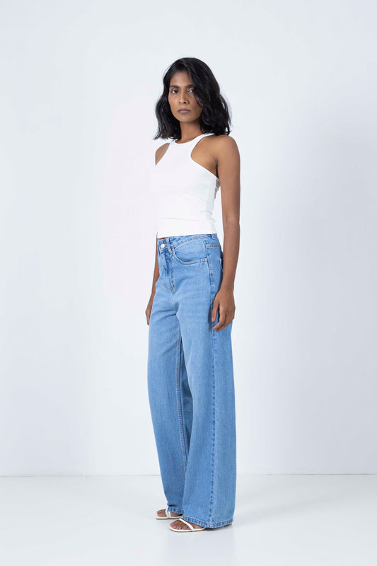 Stone Blue Straight Fit Jeans II