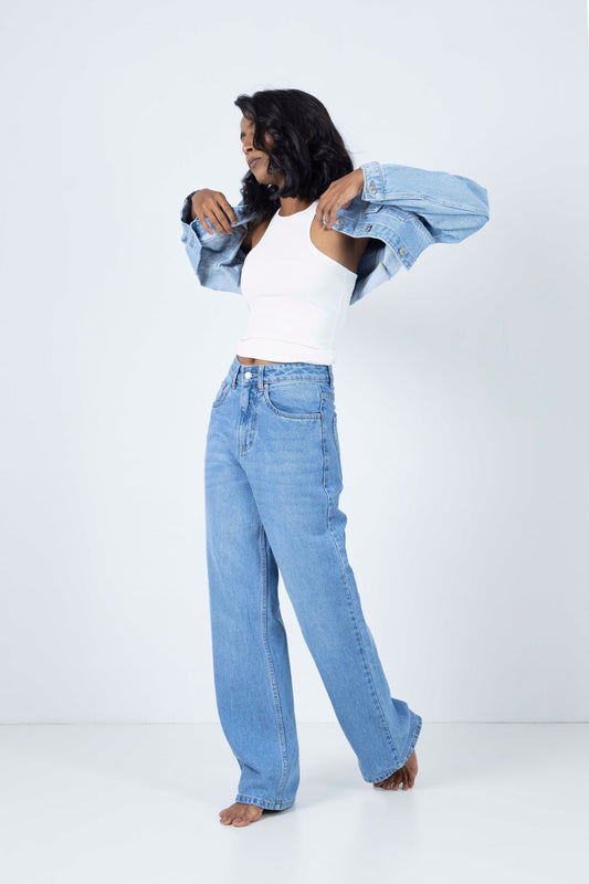 Stone Blue Straight Fit Jeans II