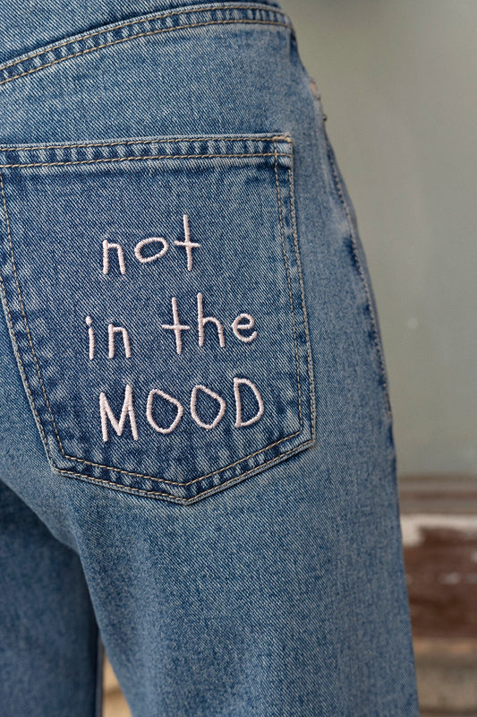 Not In The Mood Straight Fit Jeans