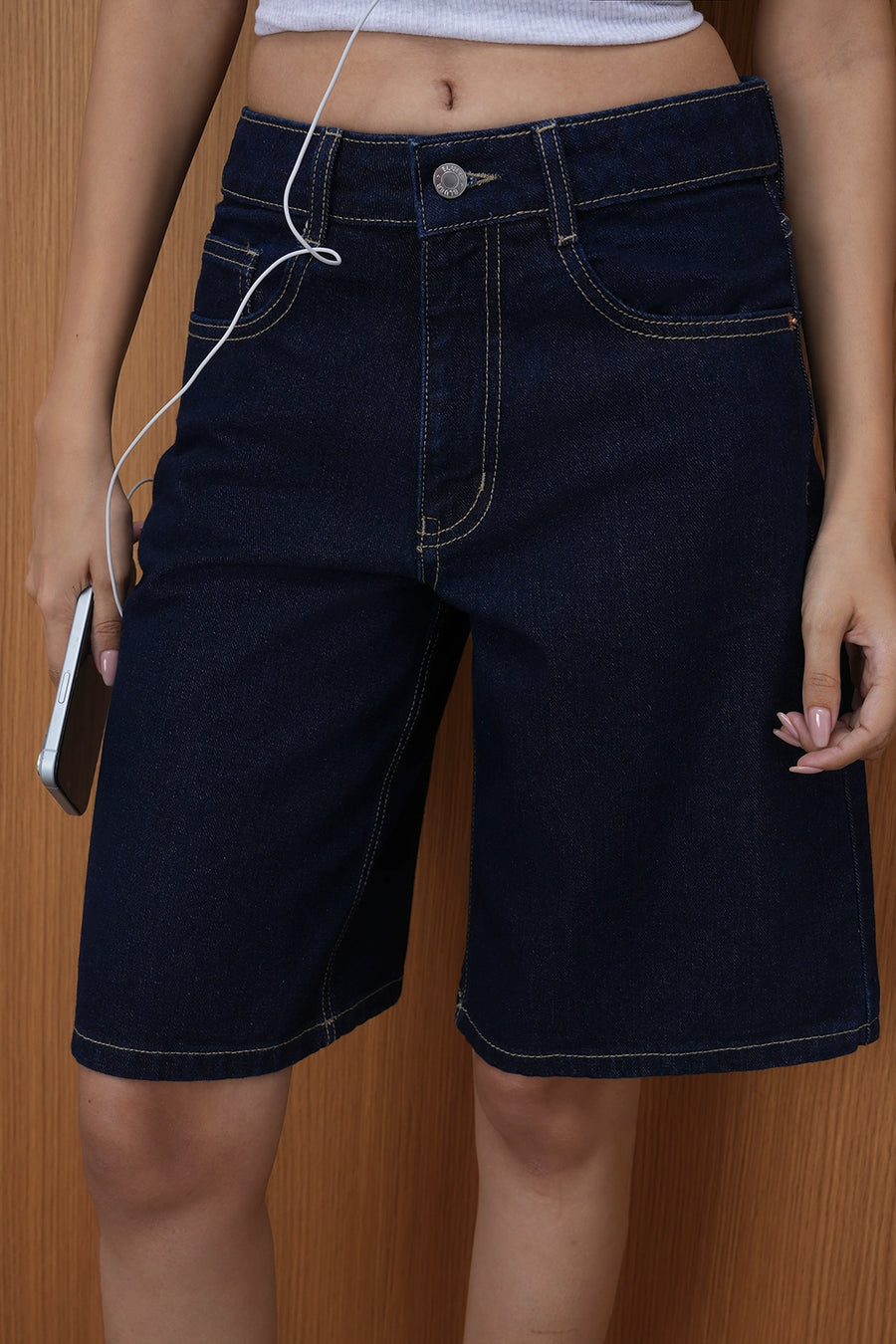 Raw Wash Jort