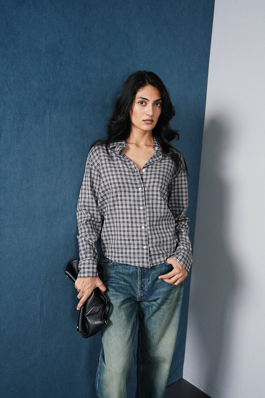Relaxed-Fit Checkered Shirt