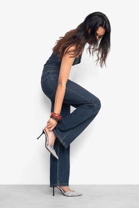 Buttoned Denim Jumpsuit
