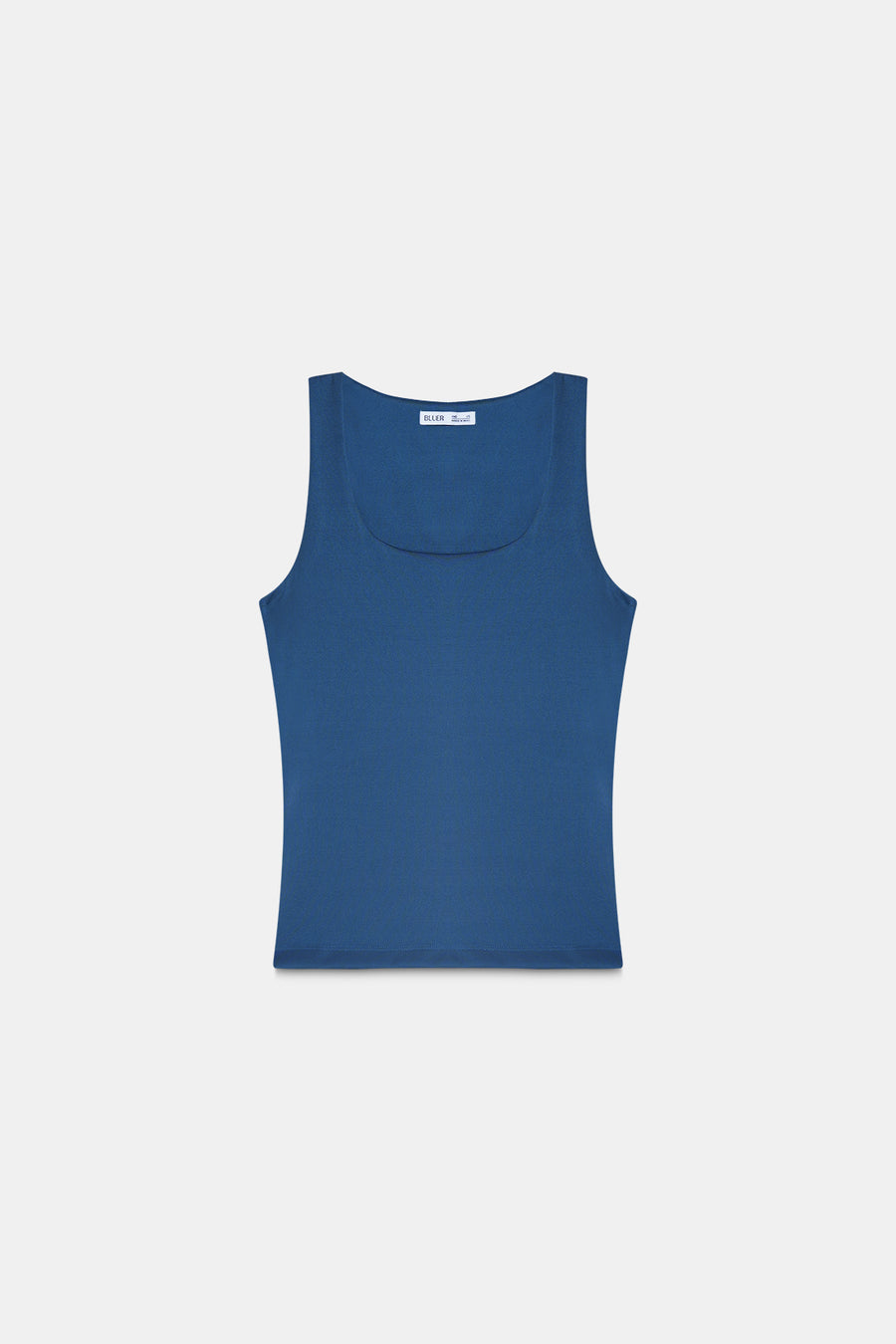 Teal Polyamide Tank Top