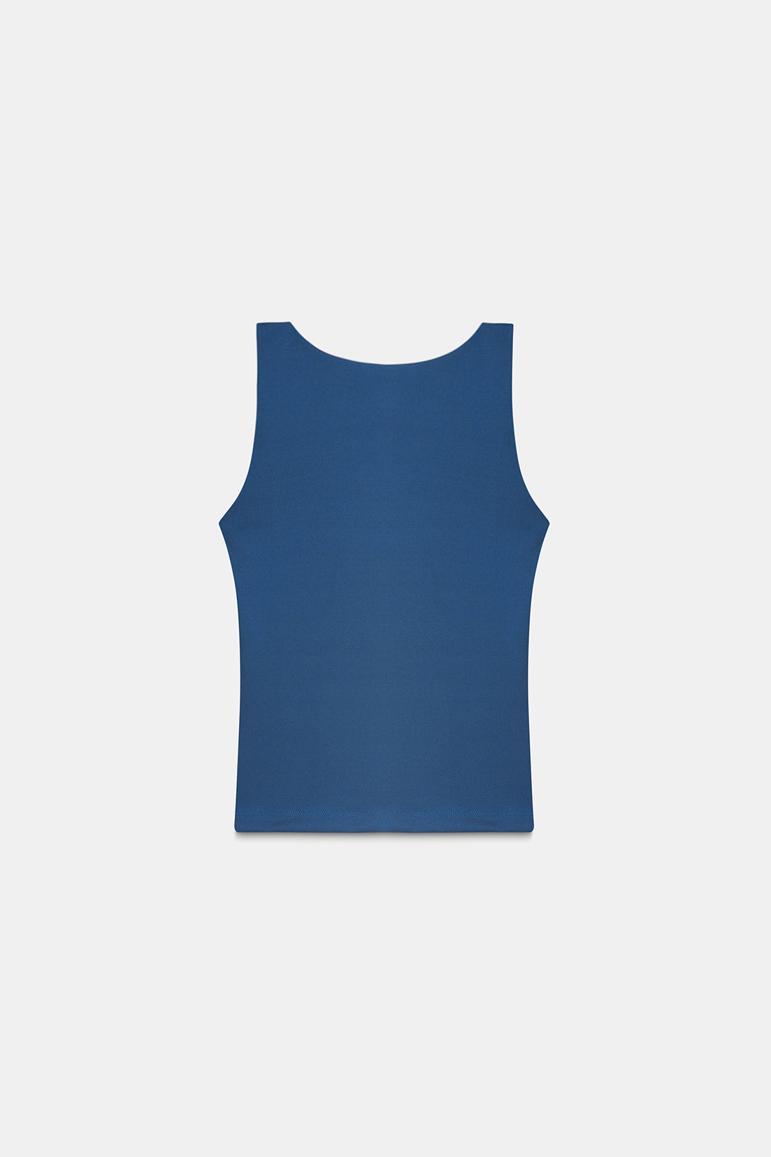 Teal Polyamide Tank Top
