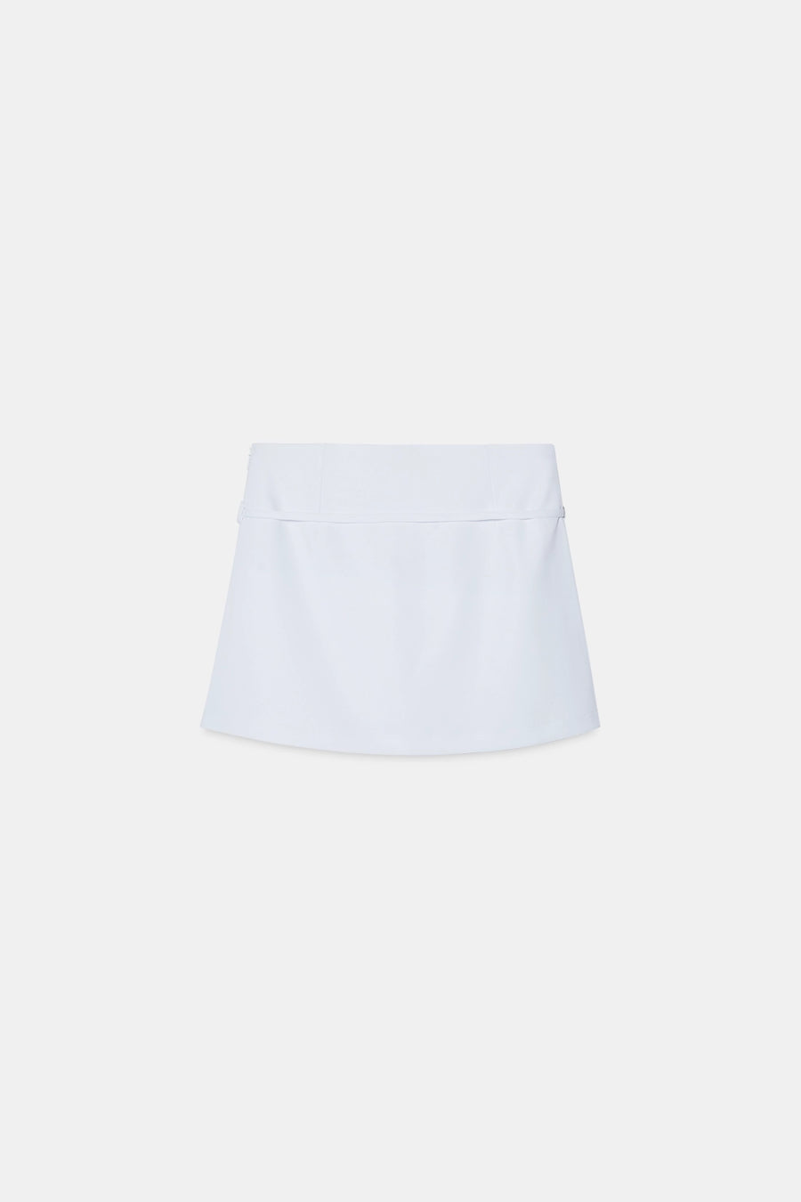 White Belted Skort