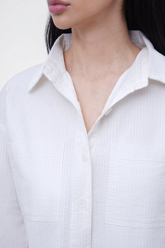 White Corduroy Shirt