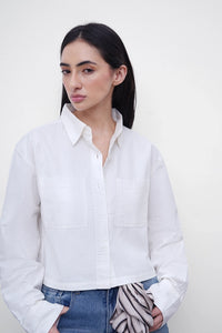White Corduroy Shirt
