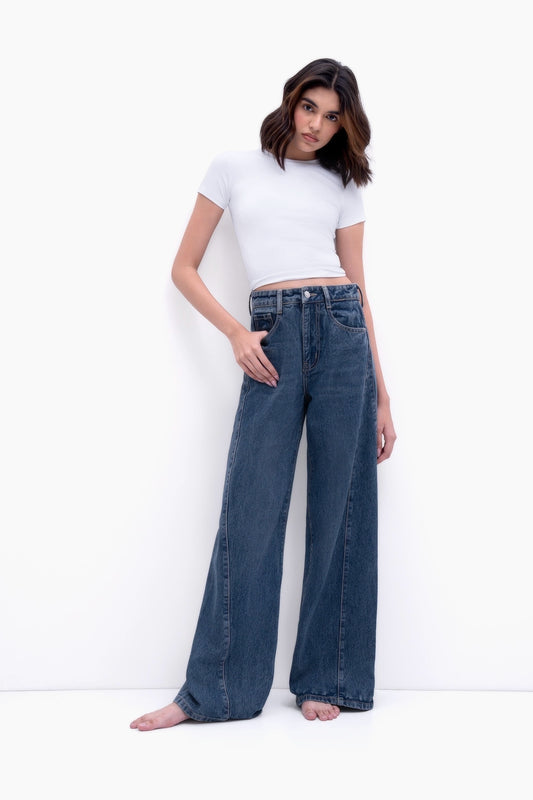 White Polyamide Fitted T-Shirt