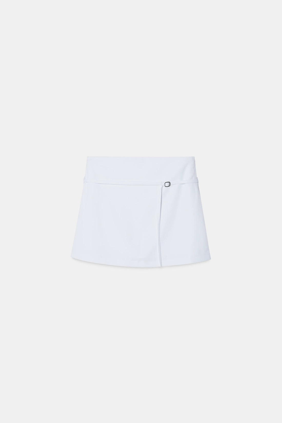 White Belted Skort