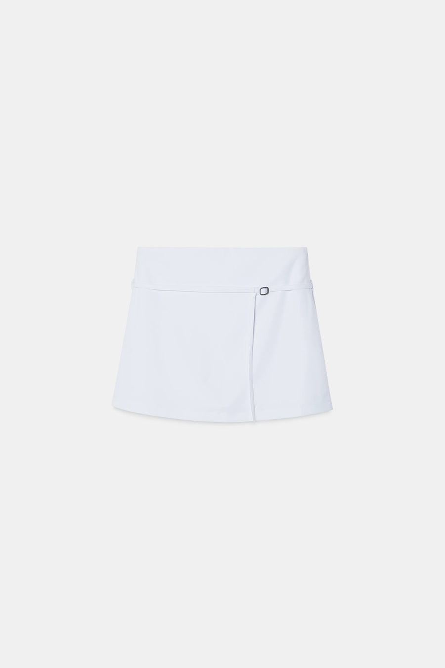 White Belted Skort