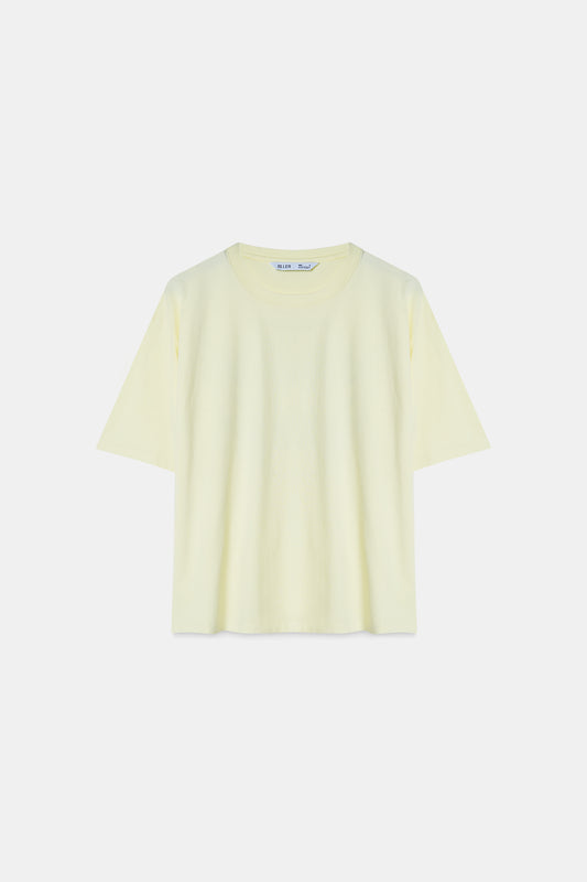 Yellow Graphic Oversized T-Shirt