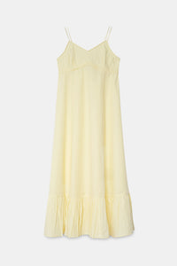 Yellow Panelled Maxi Dress