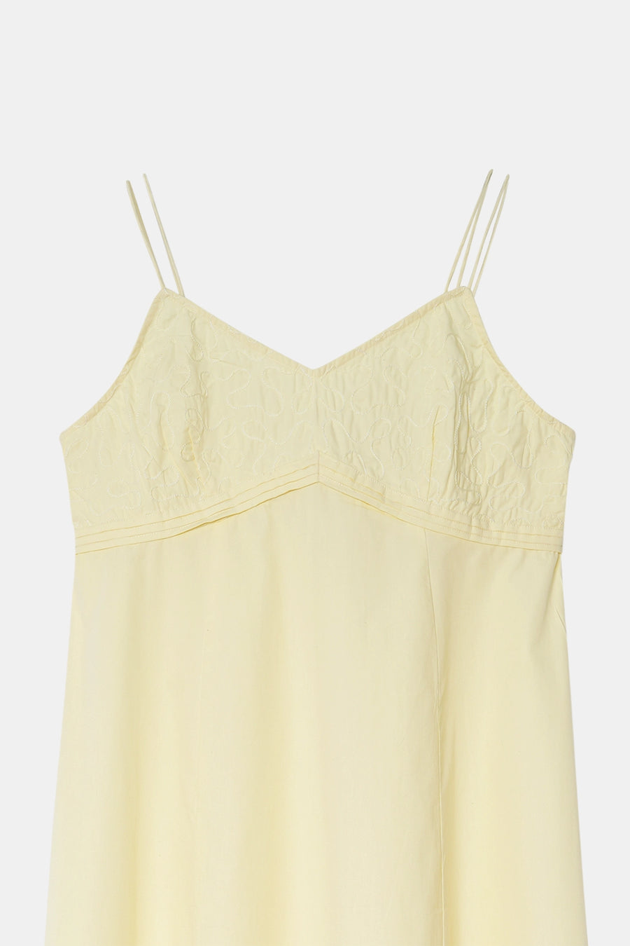 Yellow Panelled Maxi Dress