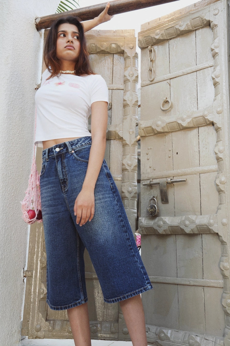 Dark Blue Jort
