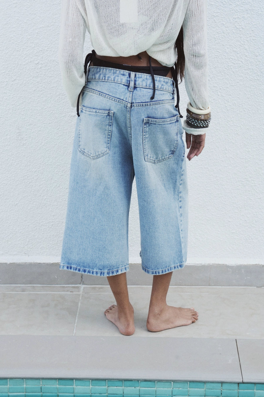 Light Blue Jort