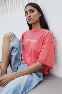 Unfkbelievable Oversized Cropped T-Shirt