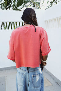 Unfkbelievable Oversized Cropped T-Shirt