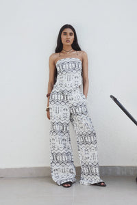 Black Printed Cotton Co-ord Set