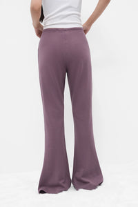 Mauve Flared Joggers
