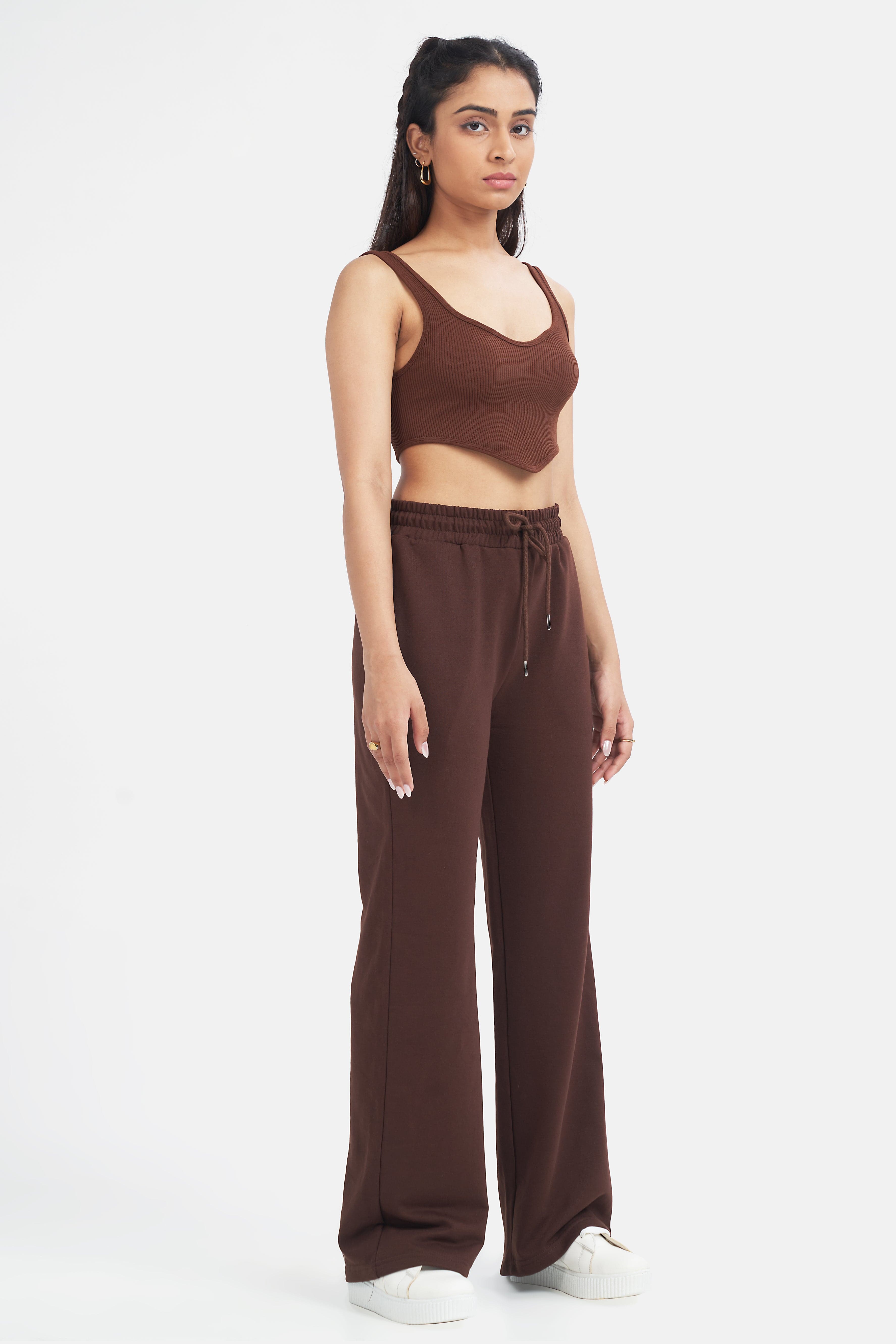 Mocha Brown Sweatpants Bluer