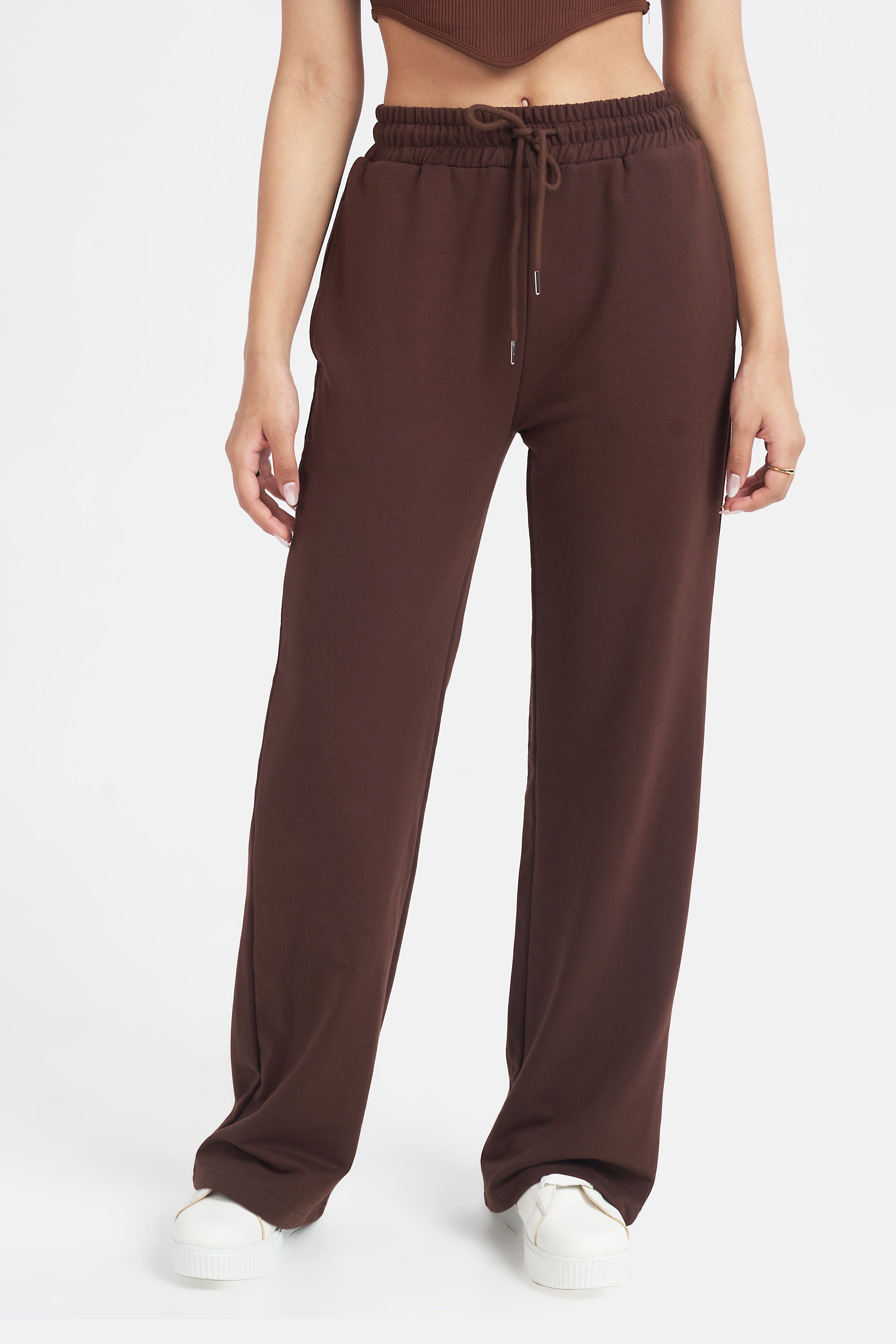 Mocha Brown Sweatpants Bluer